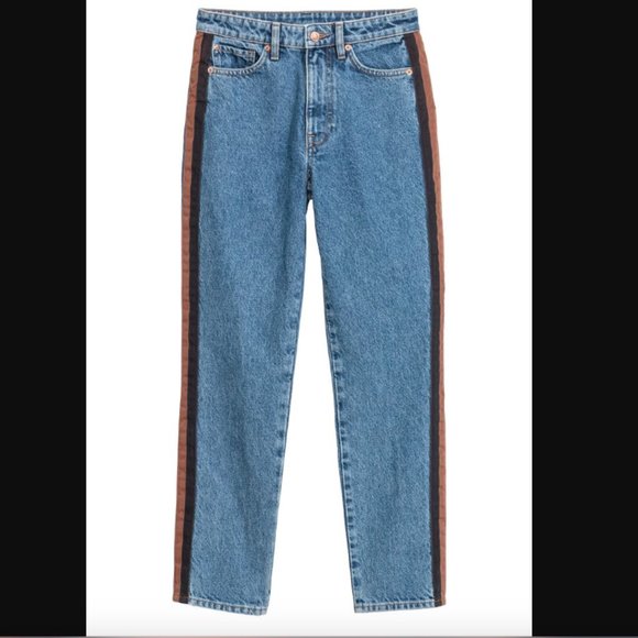 A loves A High rise side stripe jeans Sx28 NWT - Picture 12 of 14